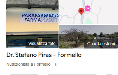 Google My Business per Dr. Stefano Piras