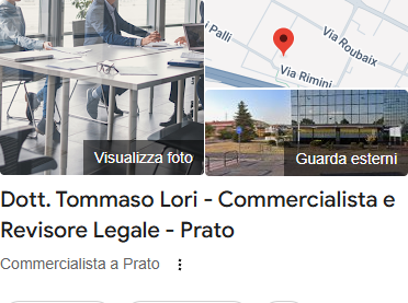 Google My Business per dott. Tommaso Lori
