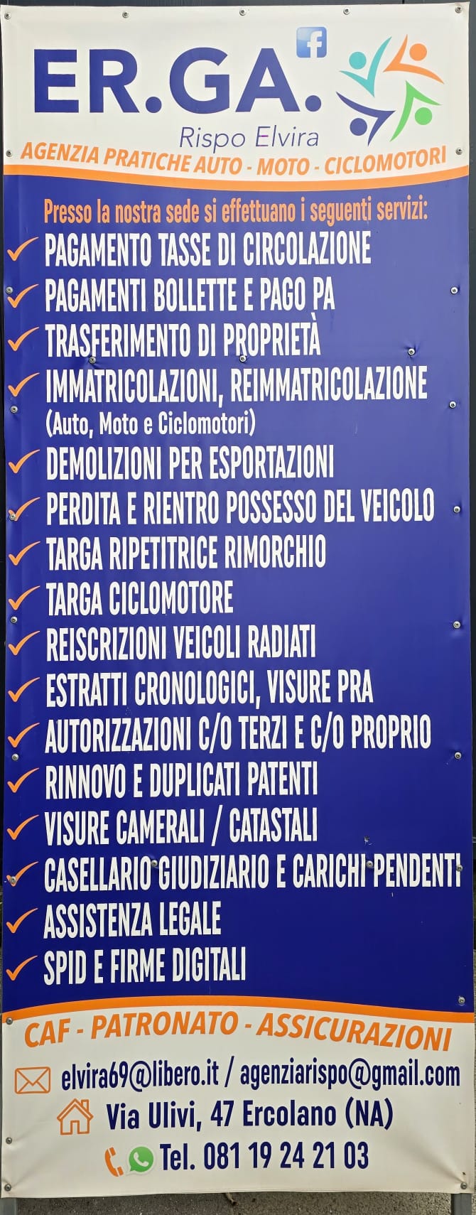 Logo di SIG.RA ELVIRA RISPO - Agenzia Pratiche Auto - Assicurazioni e Caf